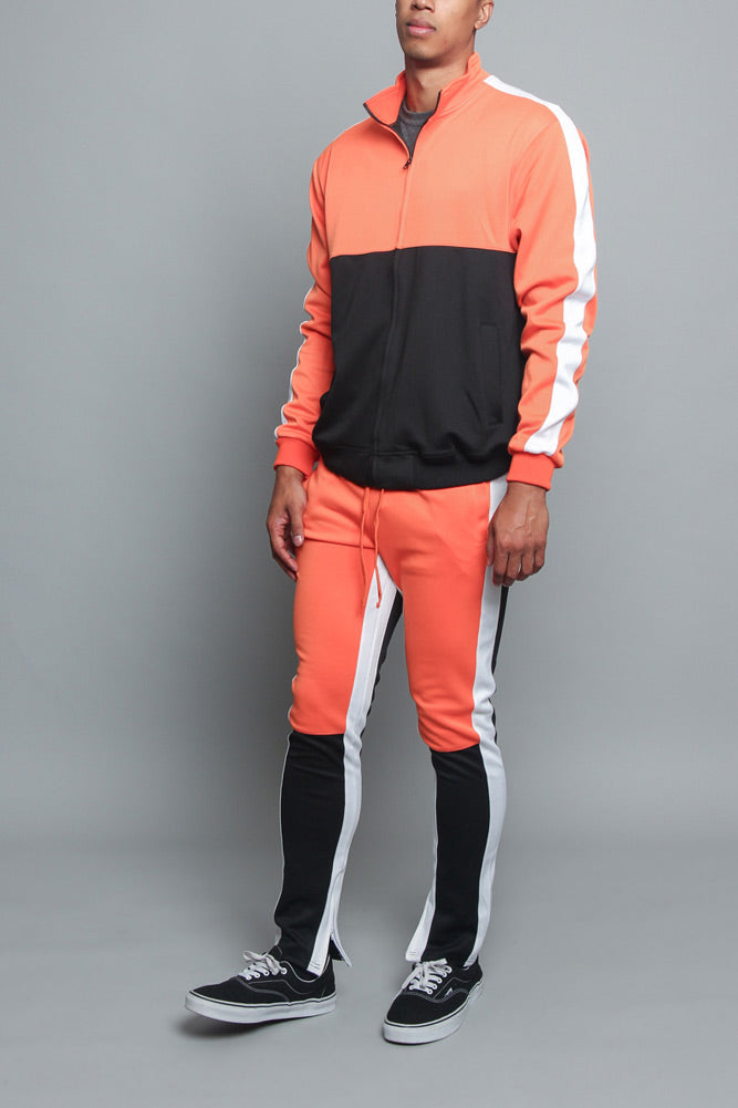 Track Suits Set Tri-Colored Track Suit Set – G-Style USA