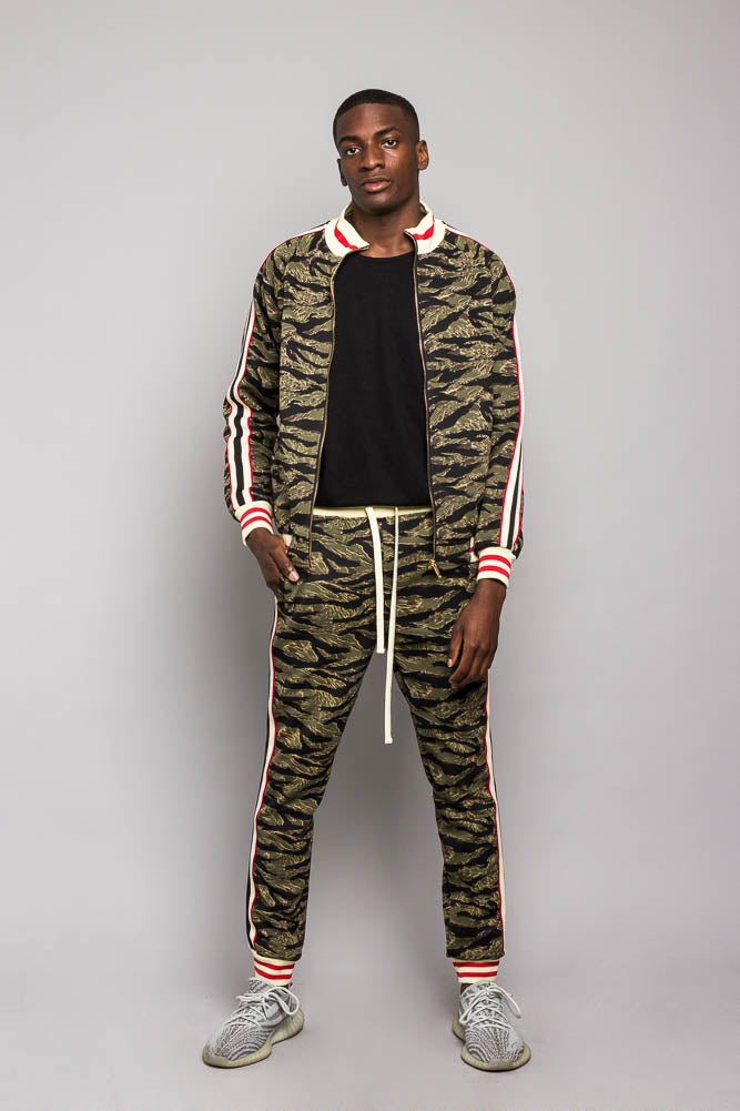 Tiger Camo Track Suit Set G Style USA