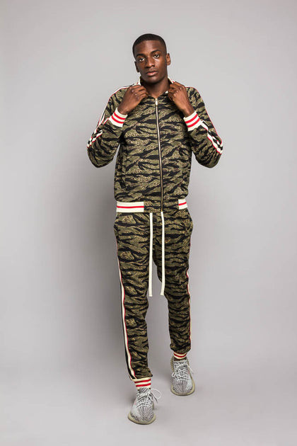 Tiger Camo Track Suit Set – G-Style USA