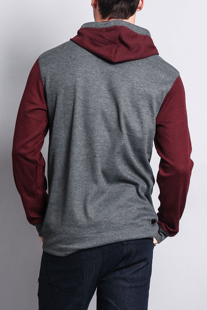 Charcoal/Burgundy