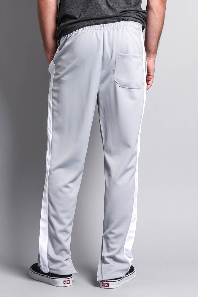 Gabardine Stripe Track Pant