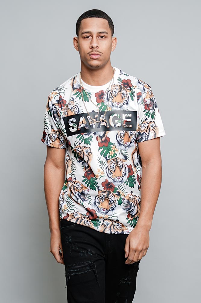 3D Savage Tiger Print T-Shirt – G-Style USA