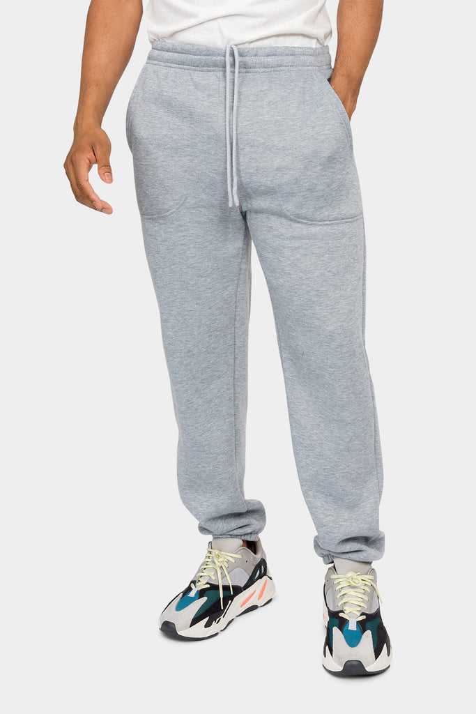 Men's Essential Slim Fit Flared Fleece Stacked Sweatpants