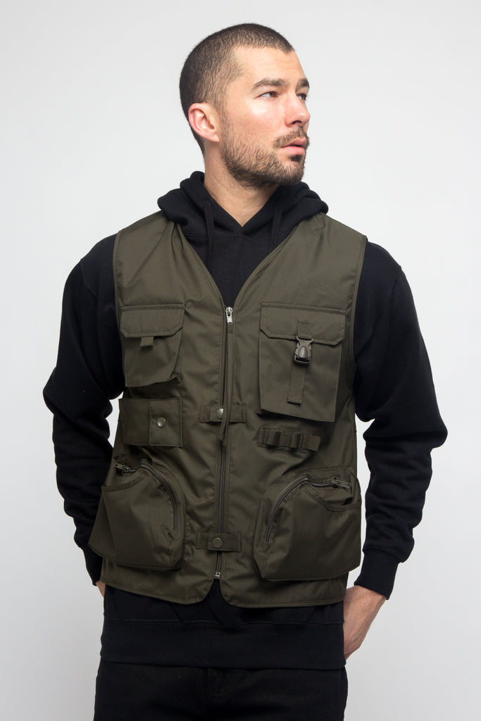 Utility Zipper Pocket Vest – G-Style USA