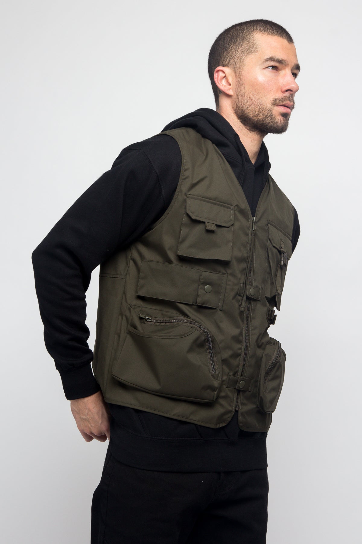 Utility Zipper Pocket Vest – G-Style USA