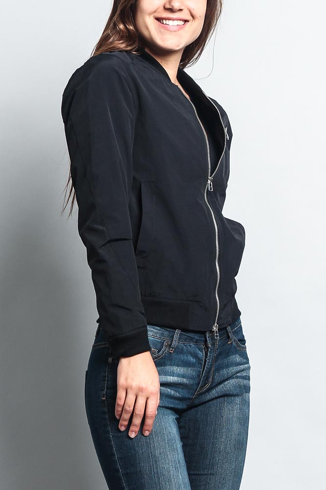 Women's Lightweight Bomber Jacket – G-Style USA